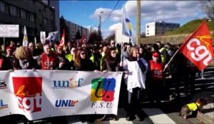250 personnes manifestent à Longwy