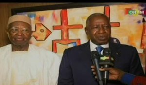 ORTM/Le président de la République, Ibrahim Boubacar Keïta à reçu en audience le Médiateur de la cote d’ivoire, Adama TOUNGARA suite à l’attaque de Dioura
