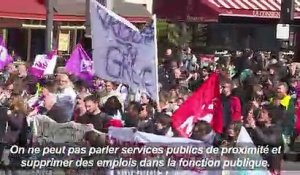 Journée d'action CGT/FO: plusieurs milliers de personnes à Paris
