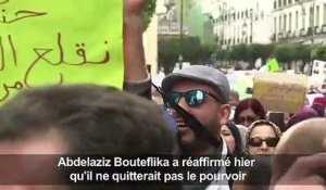 Alger: des professionnels de la santé manifestent contre Bouteflika