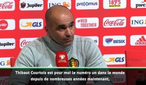 Belgique - Martinez : "Courtois est le meilleur gardien au monde"