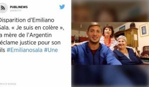 Disparition d’Emiliano Sala. « Je suis en colère » : la mère de l’Argentin réclame justice pour son fils.