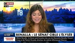 Affaire Benalla: Le Sénat saisit le parquet à l’encontre d'Alexandre Benalla, Vincent Crase et trois collaborateurs d'Emmanuel Macron