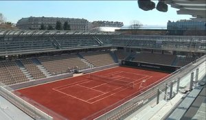 Le nouveau court Simonne-Mathieu inauguré à Roland-Garros