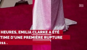 Emilia Clarke (Game of Thrones) annonce avoir survécu à deux ruptures d'anévrisme