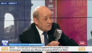 Jean-Yves Le Drian sur l'affaire Benalla: "Je pense que le Sénat a joué un amalgame néfaste"