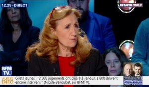 Nicole Belloubet explique que la loi justice "donnera la possibilité de porter plainte en ligne"