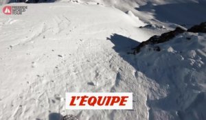 Le run gagnant de Marion Haerty en caméra embarquée à Verbier - Adrénaline - Snowboard freeride