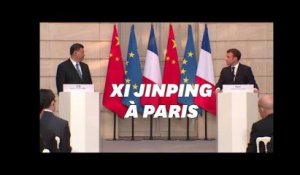 Emmanuel Macron plaide pour un "partenariat eurochinois fort"