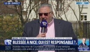 Blessée à Nice: le président d'honneur de la Ligue des droits de l'Homme se dit "inquiet sur l'objectivité des enquêtes qui vont être menées"