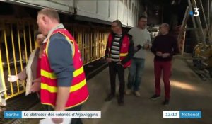 Sarthe : la détresse des salariés d'Arjowiggins