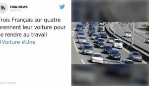 Trois Français sur quatre prennent leur voiture pour se rendre au travail