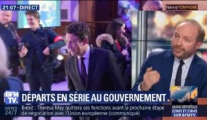 Julien Bargeton, pré-candidat LaRem à la mairie de Paris, annonce qu'il va soutenir la candidature de Benjamin Griveaux