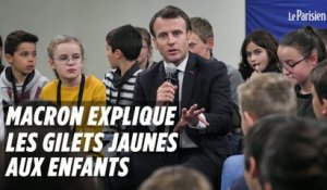 Quand Macron explique aux enfants ce qu'est un Gilet Jaune