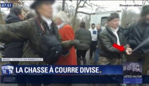 Tensions entre des pros et des antis chasse à courre à Rambouillet (Yvelines)