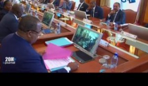 RTG/Conseil des ministres présidé par le président de la république Ali Bongo