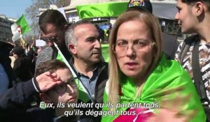Algérie: à Paris, manifestation pour "dégager" le régime