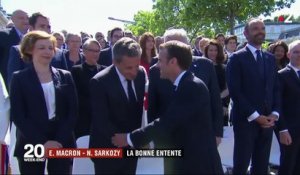 Emmanuel Macron et Nicolas Sarkozy : la bonne entente