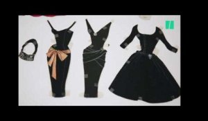Quand le jeune Yves Saint Laurent dessinait des vêtements pour ses "paper dolls"