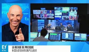 Marine Le Pen : "Avec toutes les fake news que nous balançons au Rassemblement national, c’est un peu le 1er avril tous les jours !" (Canteloup)