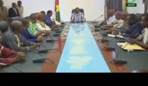 RTB/Rencontre entre le président de la république et l’opposition politique du Burkina Faso