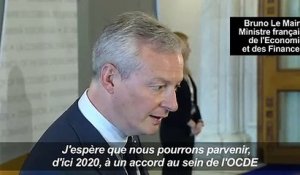 Taxe GAFA: la France espère un accord international en 2020