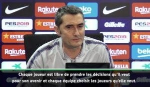 31e j. - Valverde sur Griezmann : "Chaque joueur est libre de ses choix"