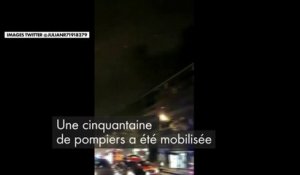 Violent incendie dans un immeuble du XIXe arrondissement de Paris, près de 80 pompiers mobilisés