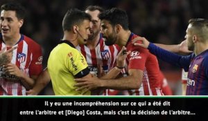 31e j. - Simeone s'interroge sur l'expulsion de Diego Costa