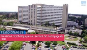 TÉMOIGNAGES - Pressions psychologique au service bio nettoyage du CHU de Poitiers
