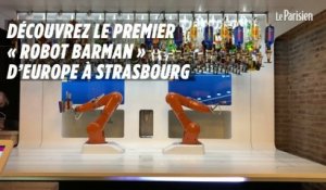 Le premier « robot barman » d’Europe ouvre à Strasbourg