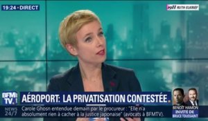 Pour Clémentine Autain, la privatisation d'ADP "est une logique de court terme"