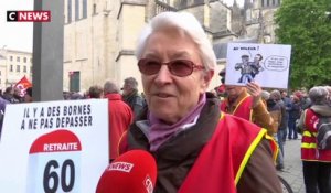 Les retraités manifestent contre la baisse de leur pouvoir d'achat