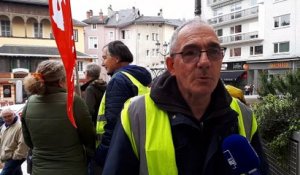 Christian Poisson, un des leaders du mouvement des gilets jaunes à Chambéry: « On met les gens en prison pour un oui ou pour un non »