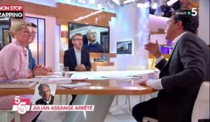 C à vous : Patrick Cohen revient sur les conditions de vie de Julian Assange (vidéo)