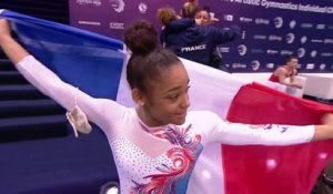 Euro de gymnastique : Deuxième titre pour Mélanie De Jesus dos Santos !