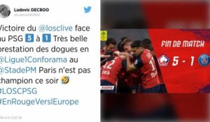 Ligue 1. Lille humilie un PSG méconnaissable