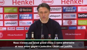 29e j. - Kovac : "Nous ne voulons pas lâcher cette première place"