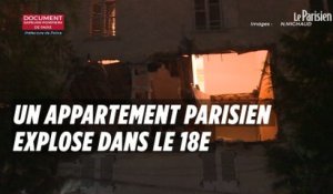 Paris : un appartement explose dans le 18ème