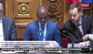 Office français de la biodiversité : le sénat renforce les pouvoirs des chasseurs - Les matins du Sénat (15/04/2019)