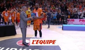 Will Thomas MVP de la finale - Basket - Eurocoupe (H)