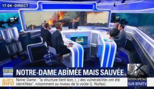 Notre-Dame abîmée mais sauvée (1/3)