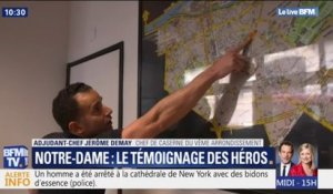 Notre-Dame : l'hommage des pompiers de New-York