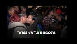 En Colombie, des baisers pour combattre l&#39;homophobie