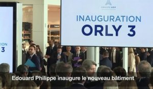 Edouard Philippe inaugure le nouveau terminal d'Orly