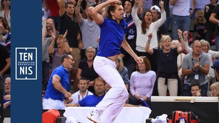 Fed Cup France Roumanie Le Resume D Un Dimanche De Folie Video