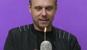 Armin Van Buuren Does ASMR with Sparklers and Vinyl Records and Gives Festival Advice