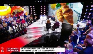 Le monde de Macron: Petit-déjeuner à l'école, une mesure qui ne fait pas l'unanimité - 24/04