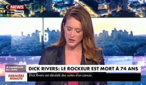 Le chanteur Dick Rivers est décédé le jour de ses 74 ans, des suites d'un cancer, annonce son manager sur Twitter