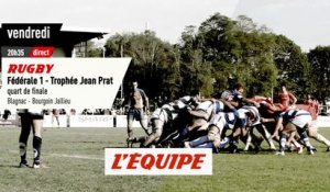 Quart de finale aller Blagnac vs Bourgoin, bande-annonce - RUGBY - FÉDÉRALE 1